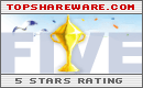 Rated 5 stars at TopShareware.com